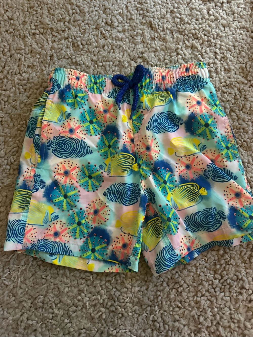 Kids vilebrequin Tropical Fish Swim Trunks - Multicolor